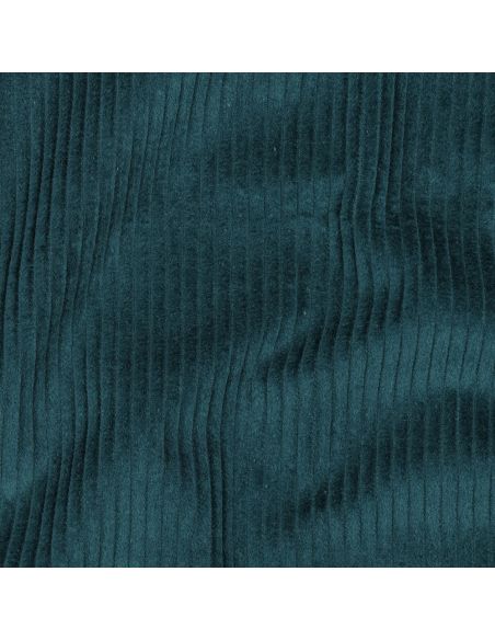 Tessuto velluto a coste di cotone - Verde smeraldo
