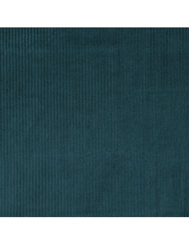 Tessuto velluto a coste di cotone - Verde smeraldo