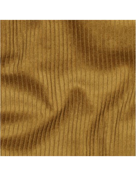Tessuto velluto a coste cotone - Ocra