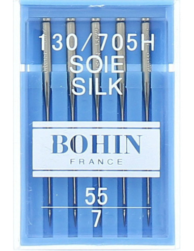 Aghi per macchina speciali per seta Bohin