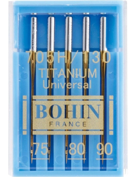 Aghi macchina titanio Bohin