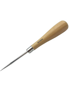 Punteruolo con manico lungo in legno Bohin