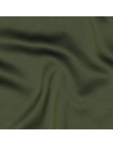 Tessuto satinato reale - Verde scuro