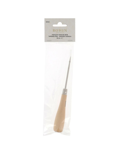 Punteruolo con manico lungo in legno Bohin