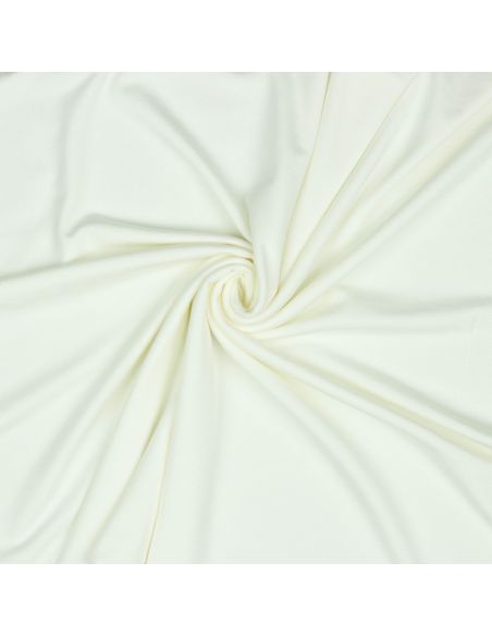 Tessuto jersey tencel modal - Bianco sporco