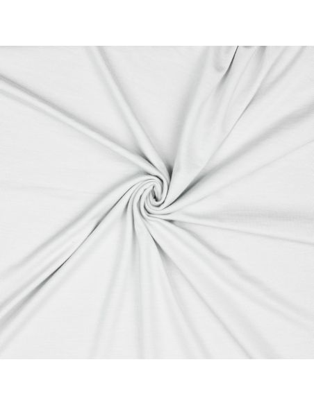 Tessuto jersey tencel modal - Bianco