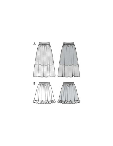 Modello di gonna - Burda 6357