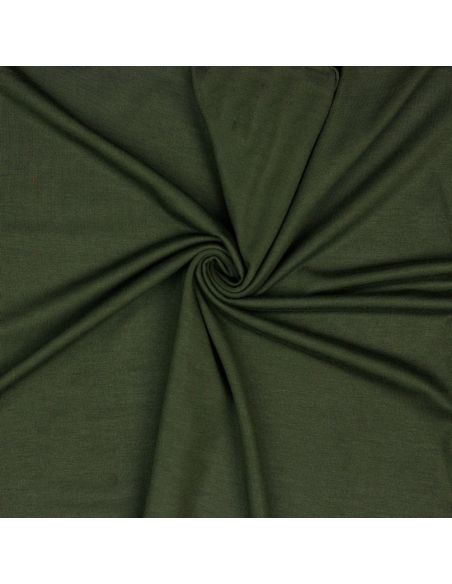 Tessuto jersey tencel modal - Verde scuro