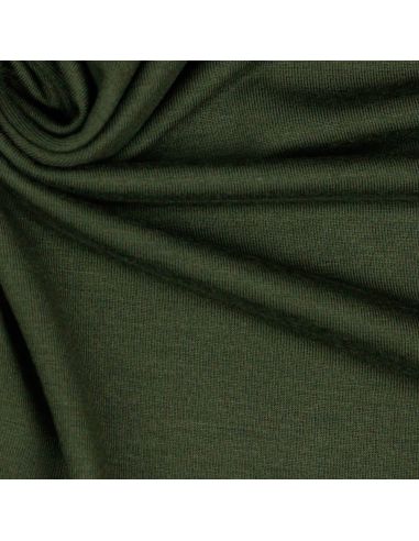 Tessuto jersey tencel modal - Verde scuro