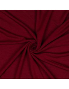 Tessuto jersey tencel modal - Rosso scuro