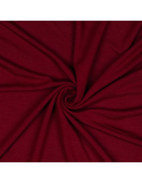 Tessuto jersey tencel modal - Rosso scuro