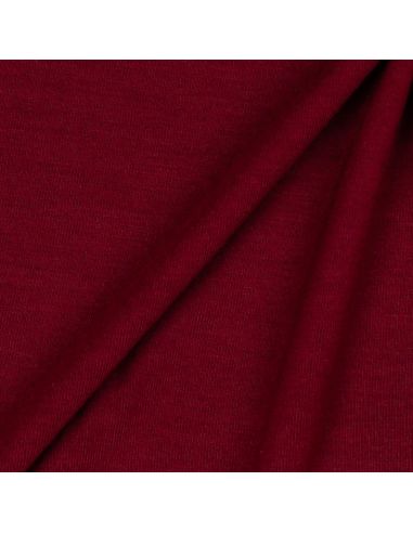 Tessuto jersey tencel modal - Rosso scuro
