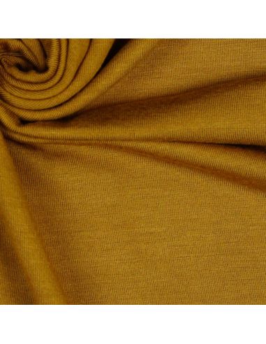 Tessuto jersey tencel modal - Senape