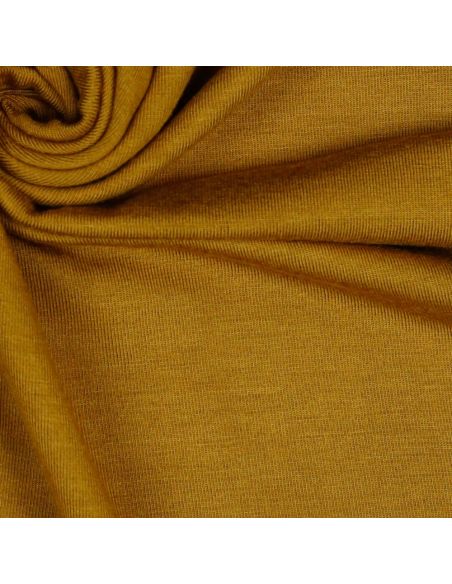 Tessuto jersey tencel modal - Senape