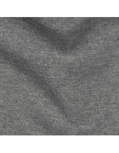 Tessuto felpato glitterato - Grigio scuro 2
