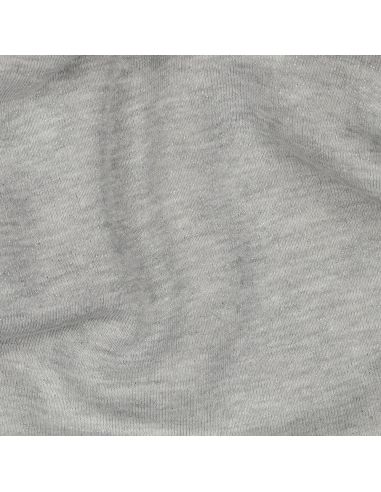 Tessuto felpato glitterato - Grigio