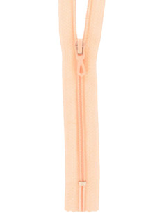 Cerniera in nylon - Salmone