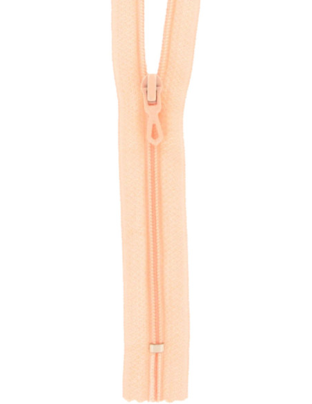 Cerniera in nylon - Salmone
