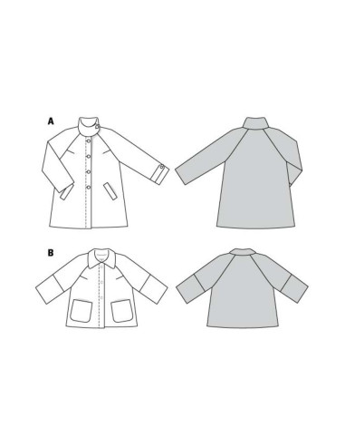 Modello di giacca - Burda 6372