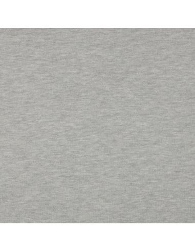 Tessuto felpato glitterato - Grigio