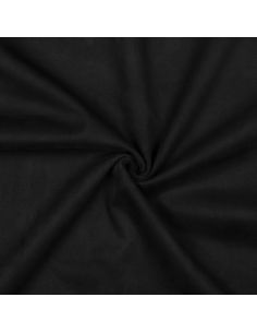 Tessuto scamosciato elasticizzato - Nero