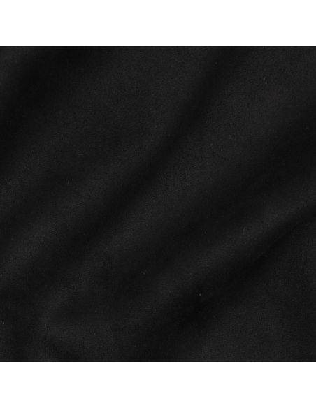 Tessuto scamosciato elasticizzato - Nero