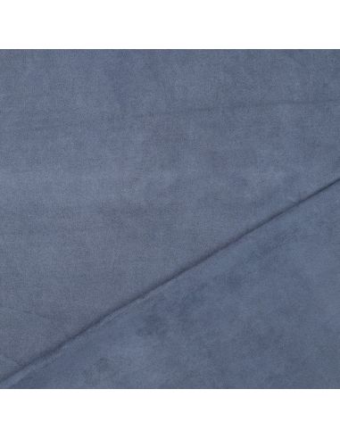Tessuto scamosciato elasticizzato - Jeans