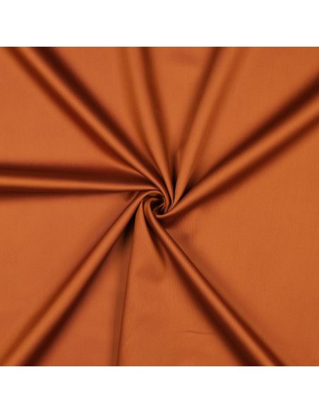 Tessuto satin di cotone - Mattone