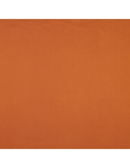 Tessuto satin di cotone - Mattone