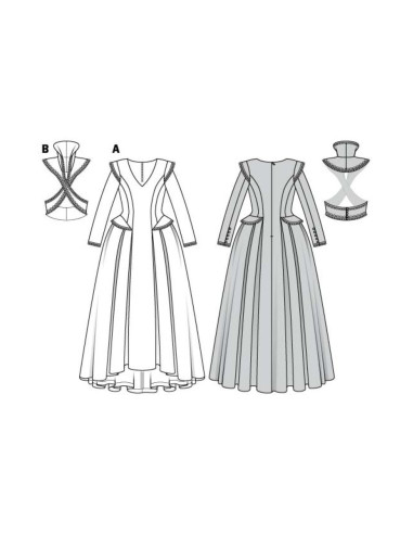 Modello di costume - Burda 6398