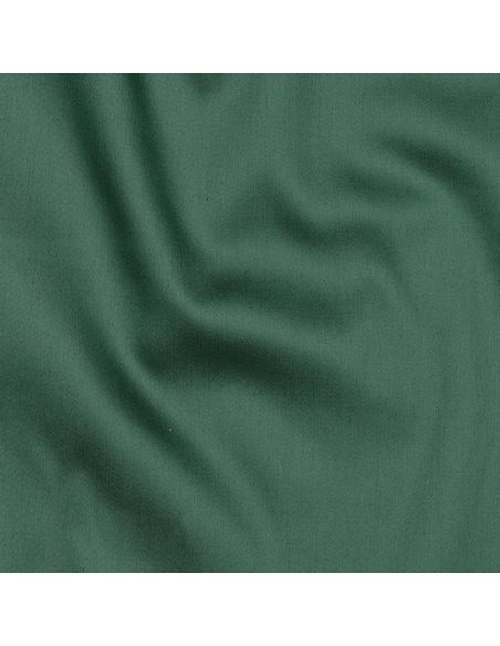 Tessuto satin di cotone - Verde scuro