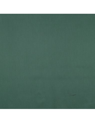 Tessuto satin di cotone - Verde scuro