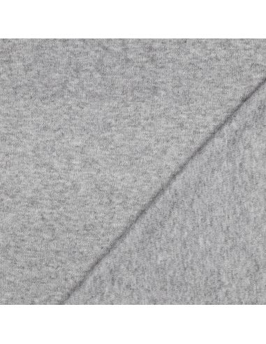 Tessuto a maglia mista - Grigio