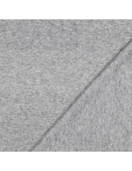 Tessuto a maglia mista - Grigio