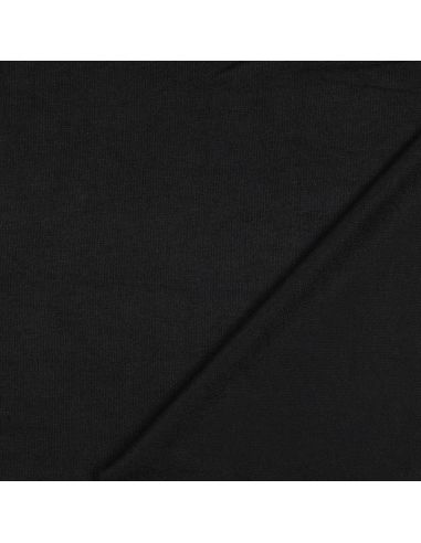 Tessuto a maglia mista - Nero