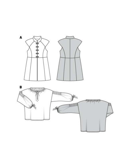 Modello di costume - Burda 6399