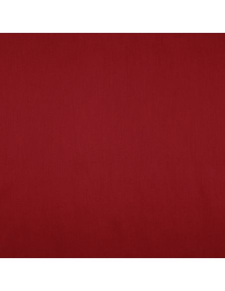 Tessuto satin di cotone - Rosso scuro