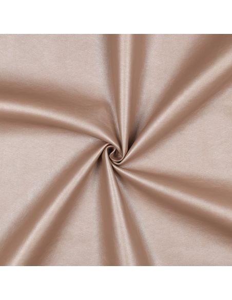 Tessuti similpelle per abbigliamento - Champagne metallico
