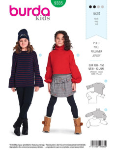 Modello di maglione - Burda 9335
