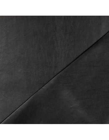 Tessuti similpelle per abbigliamento - Grigio antracite metallico
