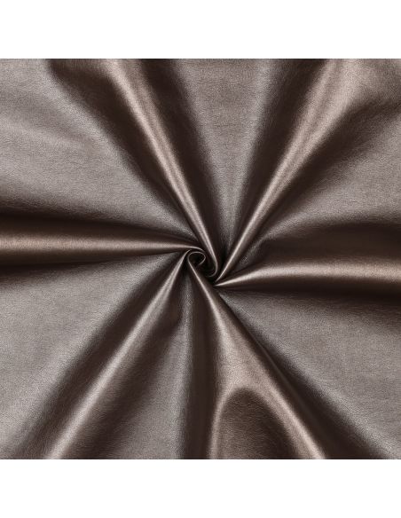 Tessuti similpelle per abbigliamento - Marrone metallico