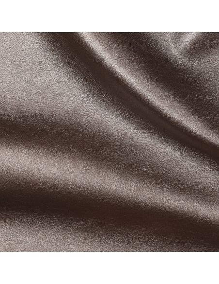 Tessuti similpelle per abbigliamento - Marrone metallico