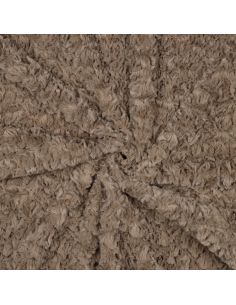 Tessuto finta pelliccia - Beige
