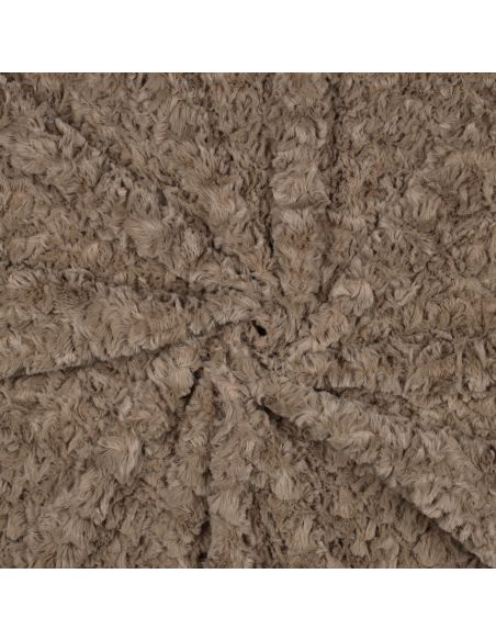 Tessuto finta pelliccia - Beige