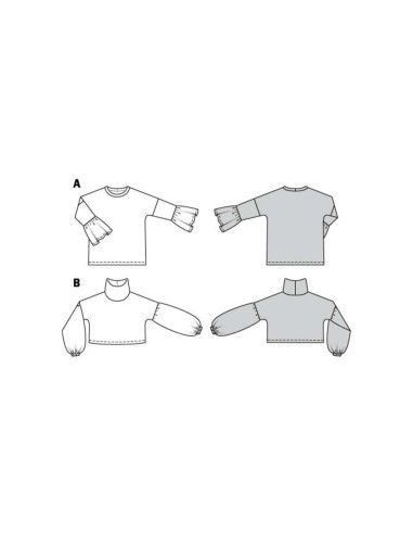 Modello di maglione - Burda 9335