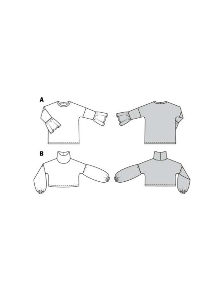 Modello di maglione - Burda 9335