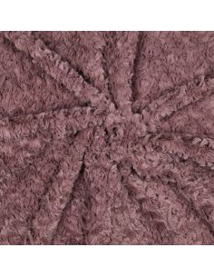 Tessuto in finta pelliccia - Rosa antico