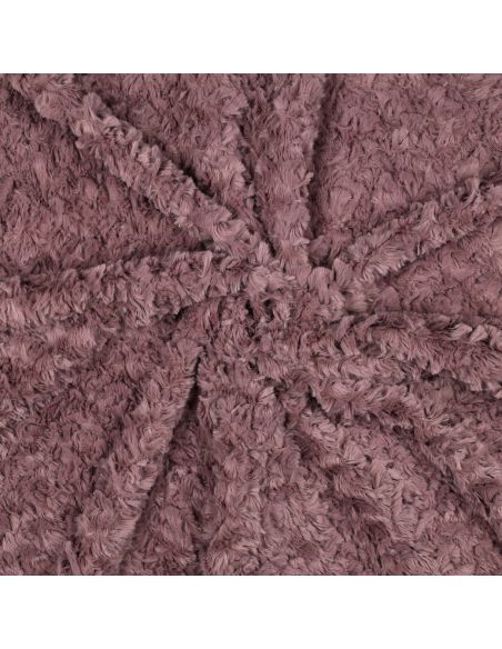 Tessuto in finta pelliccia - Rosa antico