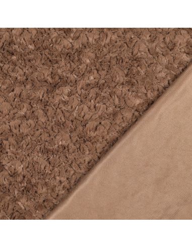 Tessuto in finta pelliccia - Mocha