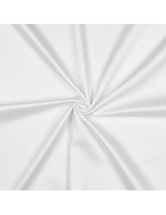 Tessuto satin di cotone - Bianco sporco
